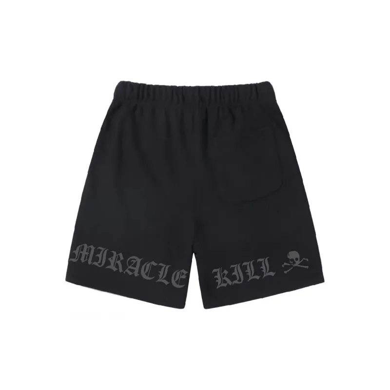 MIRACLE KILL SS24 Casual Shorts Unisex Black-1