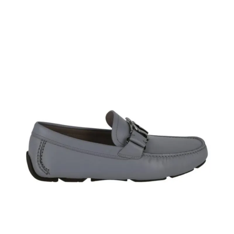 Ferragamo Loafers Men Gray-1