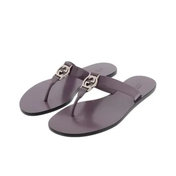 GUCCI Flip Flops Women's Pink Purple