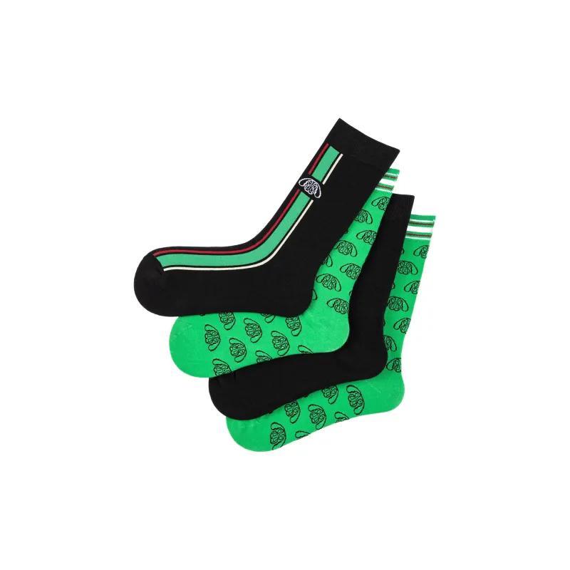 Montecto&Capsule Mid Calf Socks Unisex 2 Pack-3