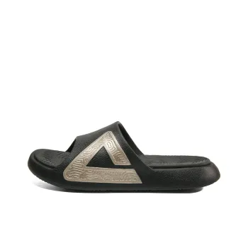 PEAK Slide Slippers Unisex Black Gold