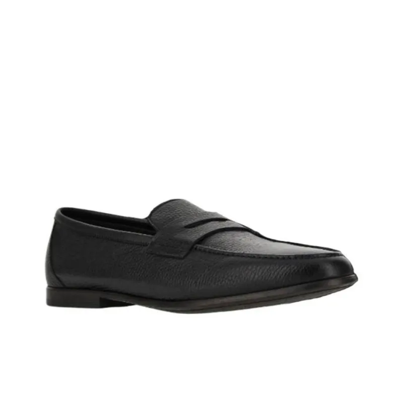 Canali Loafers Men Black-1