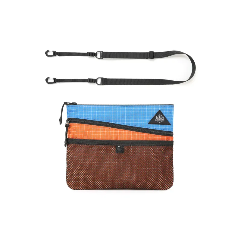 OCE GEAR Water-Repellent Nylon Fabric Color-Matching Shoulder Bag Hiking Bag Cycling Bag Medium Size Unisex-20