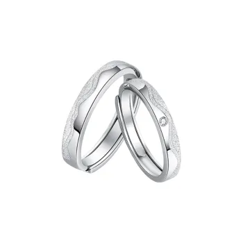 MAGICPOLE 999 Fine Silver Rings Unisex Silver
