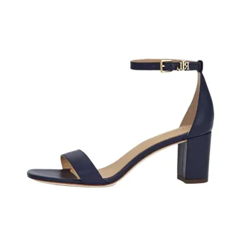 LAUREN RALPH LAUREN Logan Strap Sandals 6cm Women's Blue