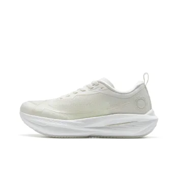 XTEP One piece Molded 2nd Generation Cushioning Low Top Training Sprint Running Shoes Women's Moonlight Pure