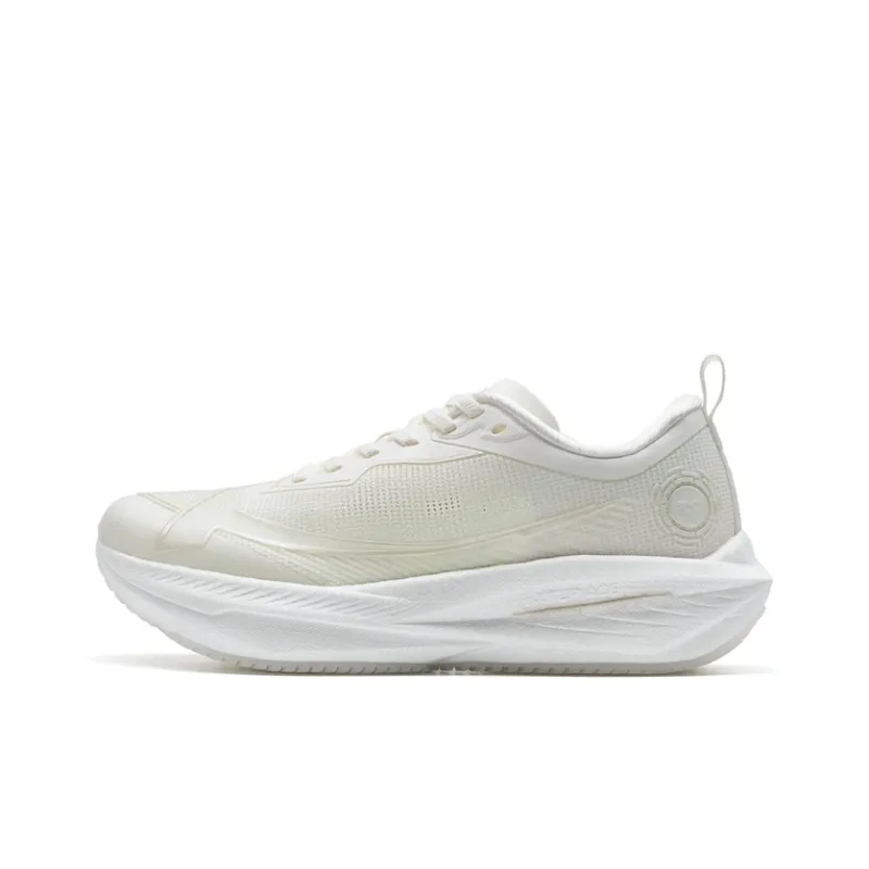 XTEP One piece Molded 2nd Generation Shock Absorbers Low Top Training Sprint Running Shoes Women's Moonlight Radiant-0