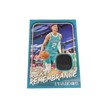 PANINI LaMelo Ball 22 23 Hornets Hoops Jersey Material Player Card Access Pass Sports Cards 1 Pc