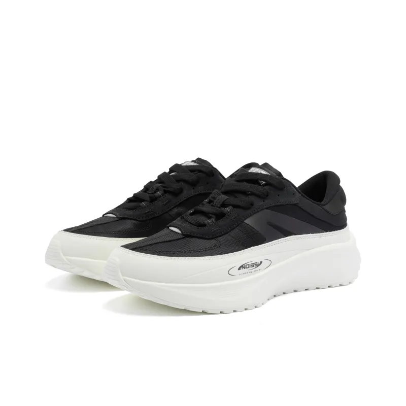 QIAODAN Monologue 3.0 Cushioned Wear Resistant Lightweight Breathable Slip Resistant Low Top Casual Shoes Men's Black-2