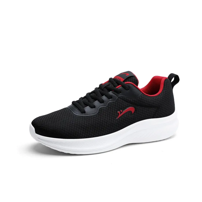 K bird Breathable Lightweight Rebound Low Top Casual Running Shoes Men's Black Gold-2