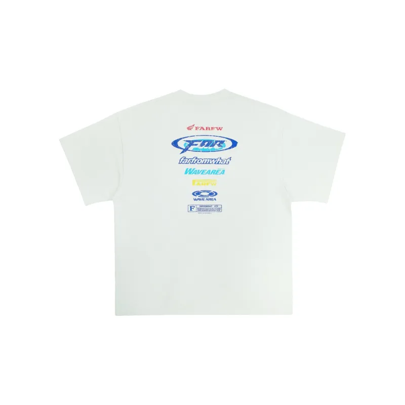 FARFROMWHAT T Shirt Men's White-1