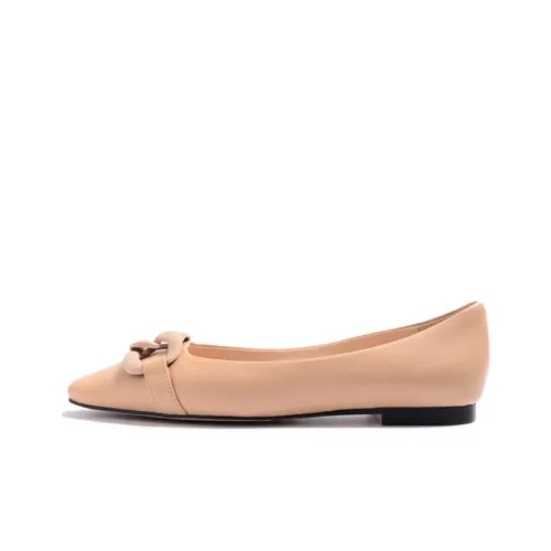 STEVE MADDEN Casual Single Shoes 1cm Women's Apricot