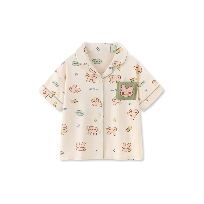 Beast's Secret Pajama Set Women's Cream White-1