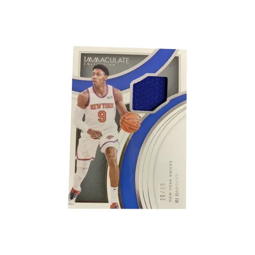 PANINI RJ Barrett 2021 22 Imm GU Match Issued Jersey Knicks 20/99 Basketball Card Access Included Sports Cards 1 Pc