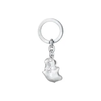 OLE LYNGGAARD COPENHAGEN Sterling Silver Keychains Unisex Silver