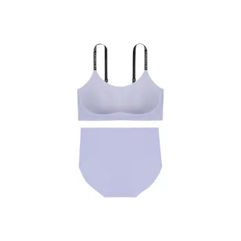 Victoria's Secret Jelly Strip Camisole Series Underwear Set Women's Lavender