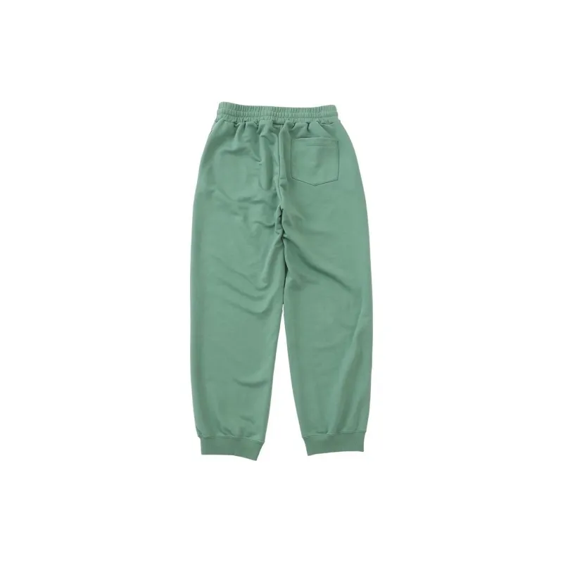 Champion SS24 Knitted Sports Pants Women's Moss Green-1
