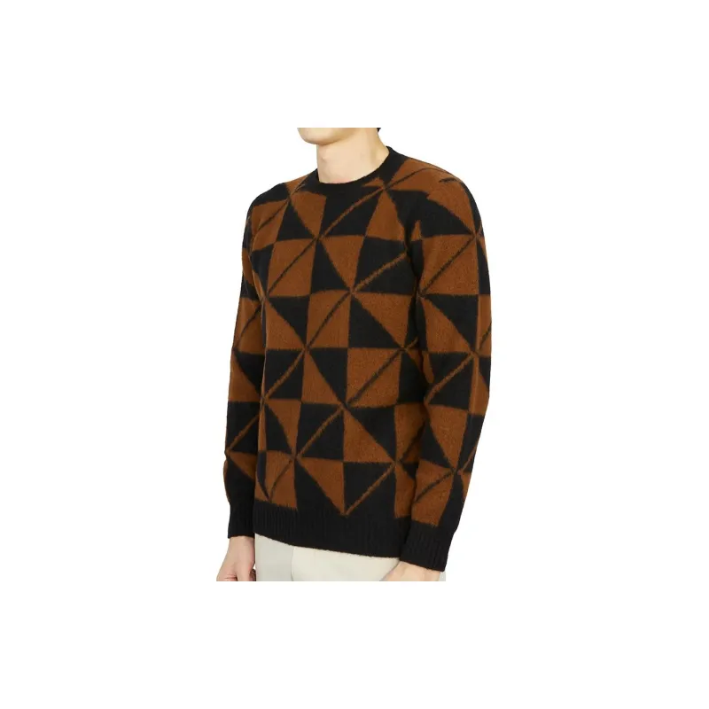 Drumohr Knitwear Men Brown-2