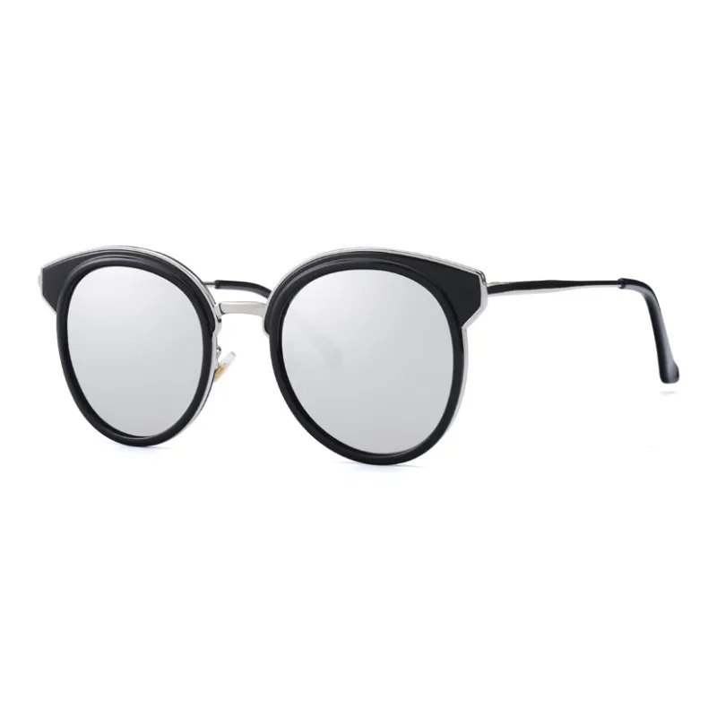 Cornstone Alloy TR/Memory Plastic Round Sunglasses Unisex-6