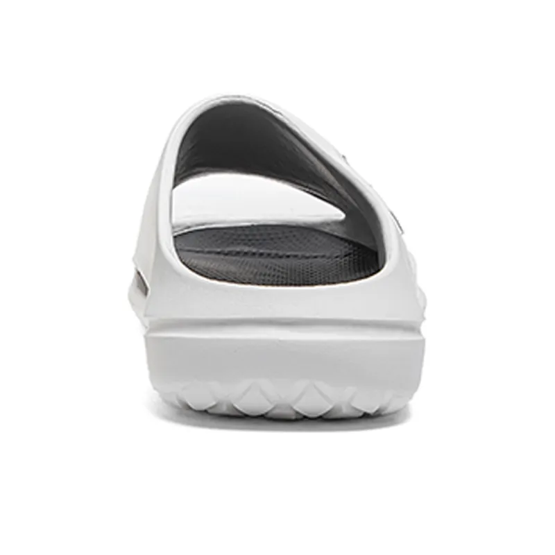 Warrior Wing Series Abrasion Resistant Slide Slippers Men's White Black-3