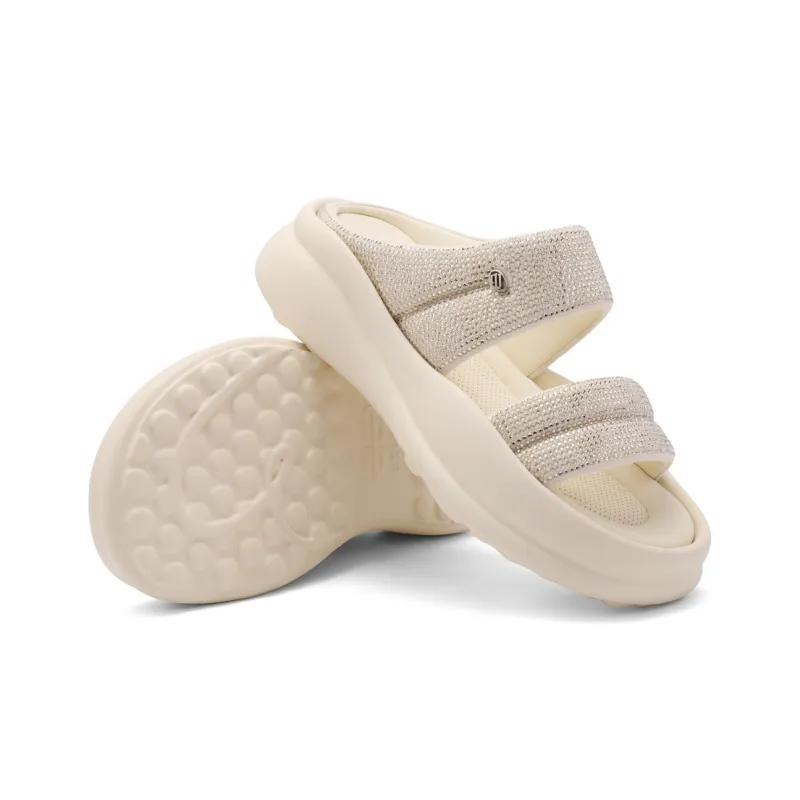 BELLE EVA Rhinestone Slip-Resistant Abrasion-Resistant Slide Slippers Women's-4