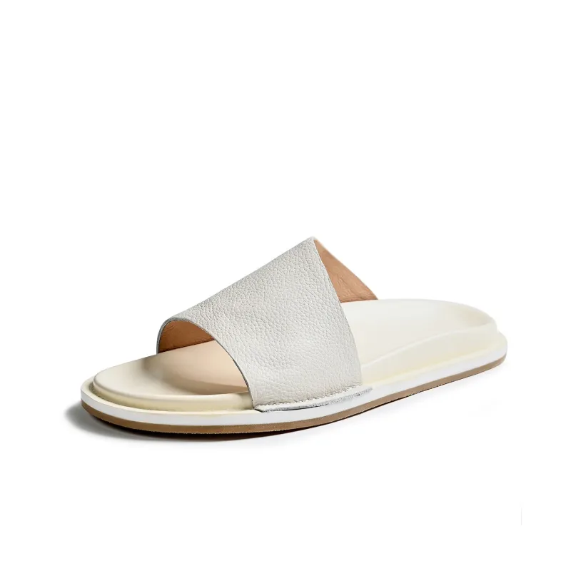 Brounvanm Rubber Sole Slip-Resistant Slide Slippers Men's-1