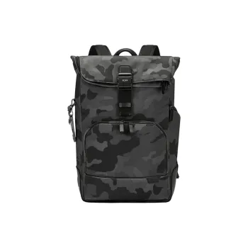 TUMI Polyester Backpack Men's Camouflage