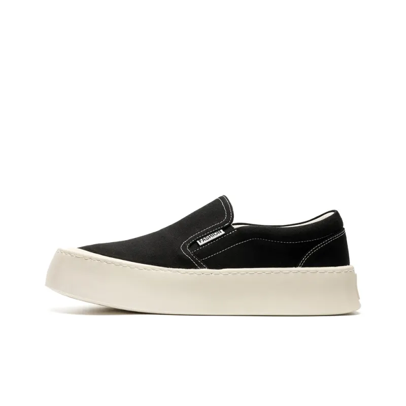 WEISHIBANGWEI Espadrilles Men's Black-0