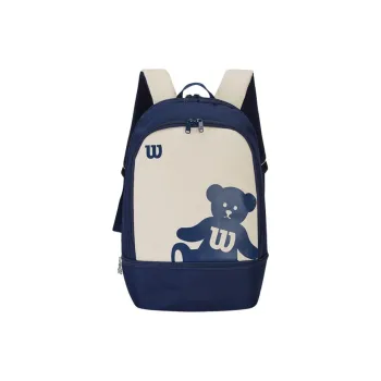 Wilson Polyester Backpack Regular Unisex Blue & White
