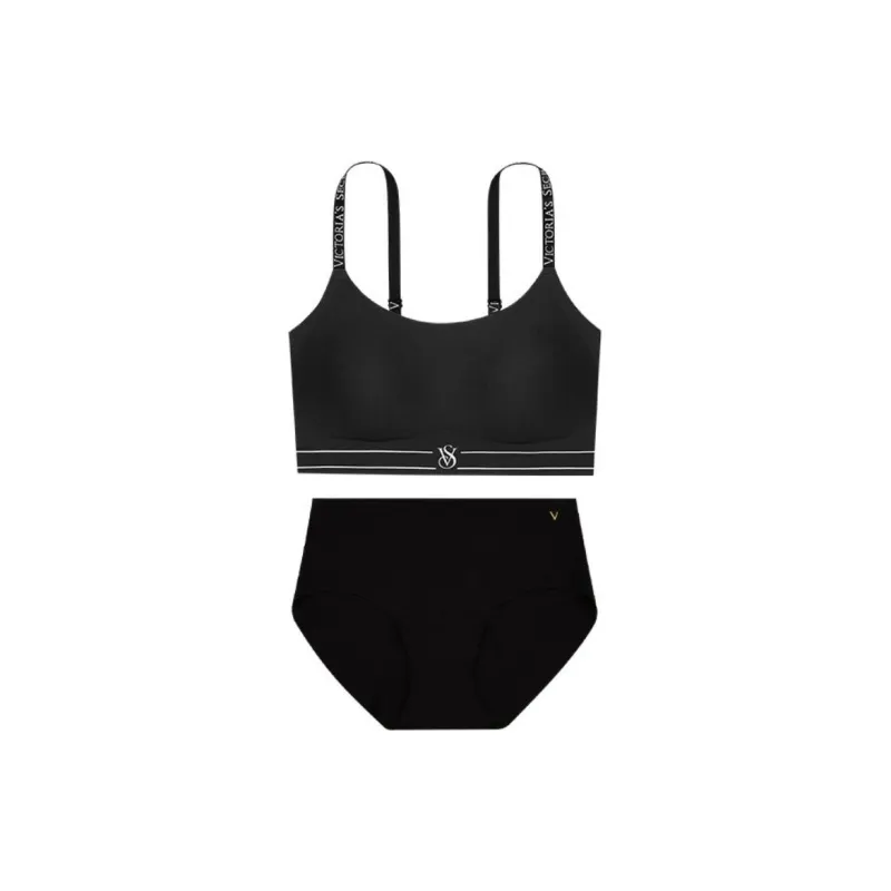 Victoria's Secret Underwear Set Women's Obsidian-0