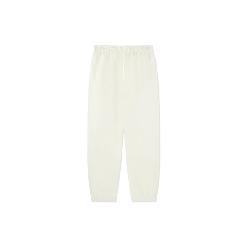 QIAODAN Casual Pants Women's Cream White-1