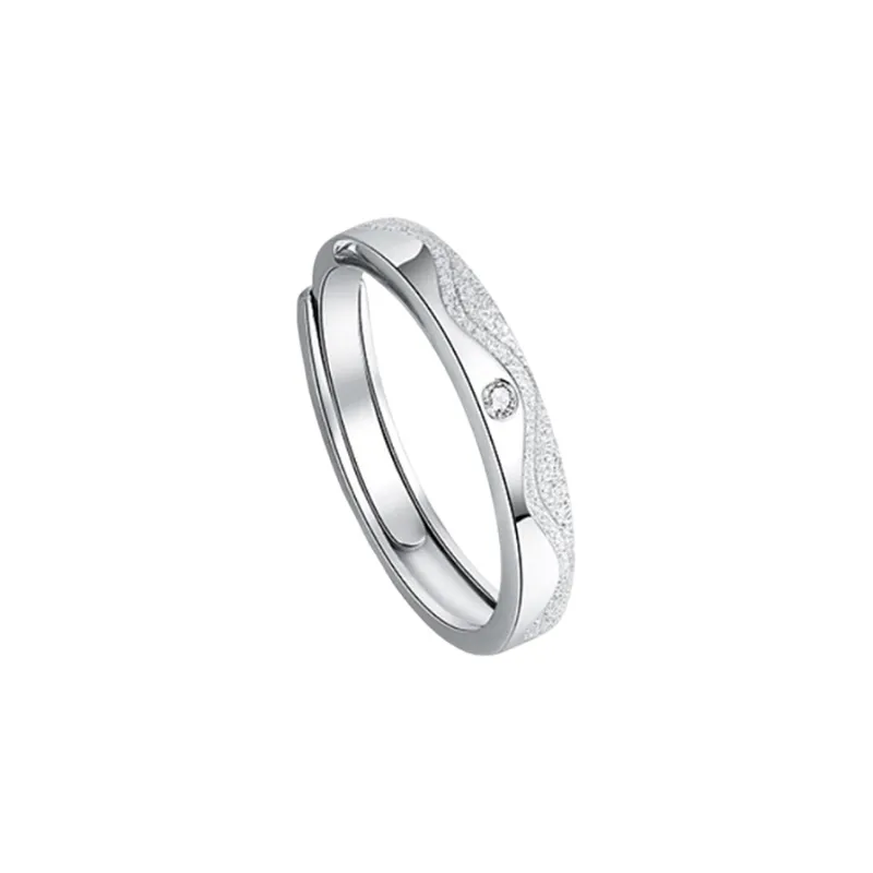 MAGICPOLE 999 Fine Silver Rings Unisex Silver-1