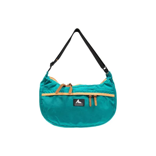 GREGORY Shoulder Bags Emerald With Orange Accents