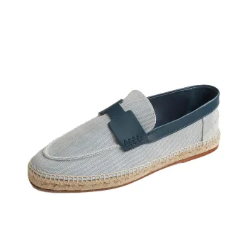 HERMES Trip Espadrilles Men's Gray