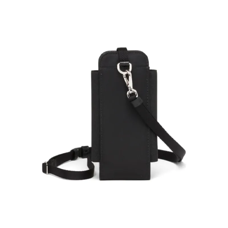 PRADA Re Nylon Fabric Cell Phone Pouch Women's Black-1