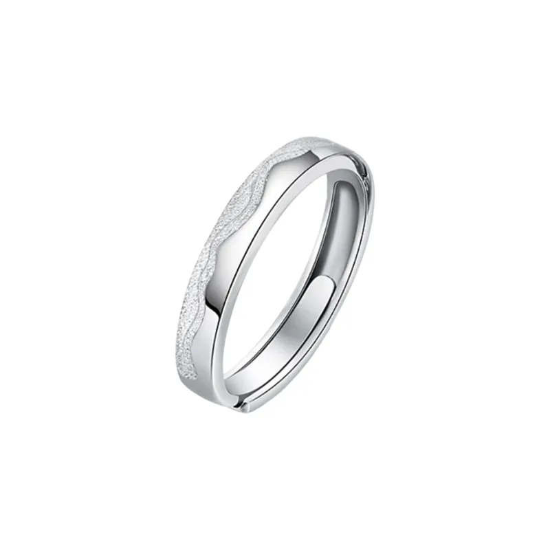 MAGICPOLE 999 Fine Silver Rings Unisex Silver-0