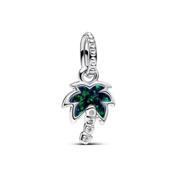 Pandora 925 Sterling Silver Pendants Women's Green