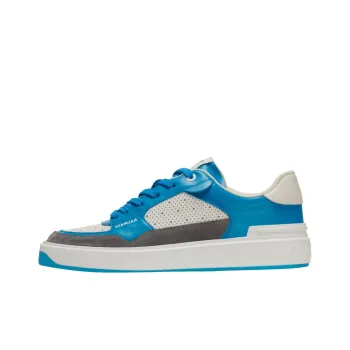 BALMAIN B Court Flip Leather Trainers