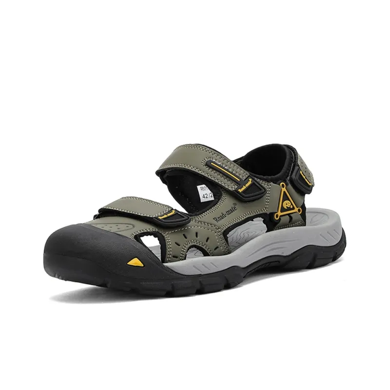 Road Mate Beach Sandals Men's Army Green-1