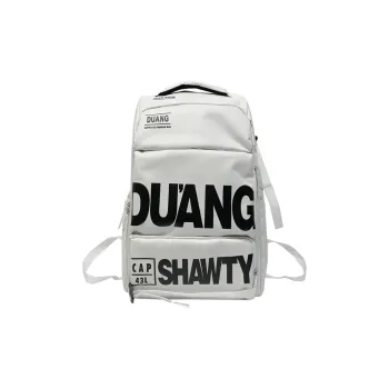 Travel Composite Cloth Backpack Regular Unisex White/Black/Bright Orange/Neon Green/Turquoise/Purple