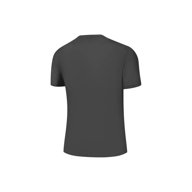 QIAODAN T Shirt Unisex Iron Gray-1