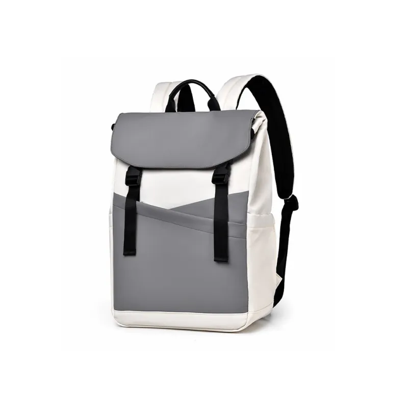 TTaG．baG Polyester Backpack Regular Men's Black/Gray-2