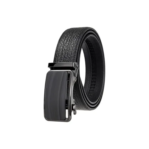 Lanza Vintage Advanced With The Appearance Of Aged Tree Grain Top Grain Cow Leather Belts Men's Width 3.5CM