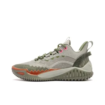 QIAODAN Blast 2.0 Basketball Shoes Men Low Top Mist Green Deep Abyss