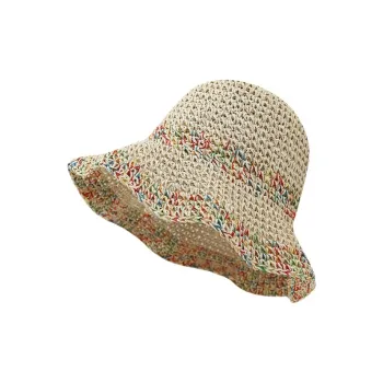 Haoguan Straw Woven Sun Protection Hats Women's