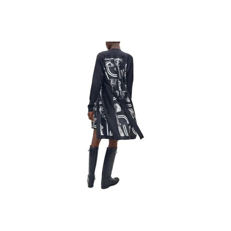 HERMES SS24 Knitwear Women's Black Blue-1