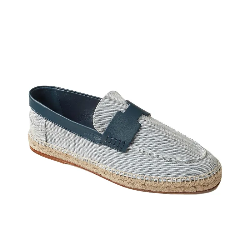 HERMES Trip Espadrilles Men's Gray-1