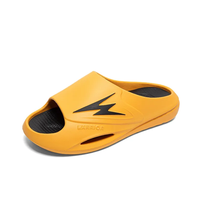 Warrior Abrasion Resistant Slide Slippers Men's Yellow Black-1