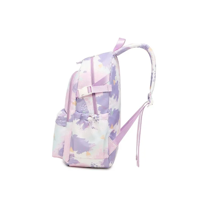 TTaG．baG Polyester Backpack Women's Blue/Pink-7