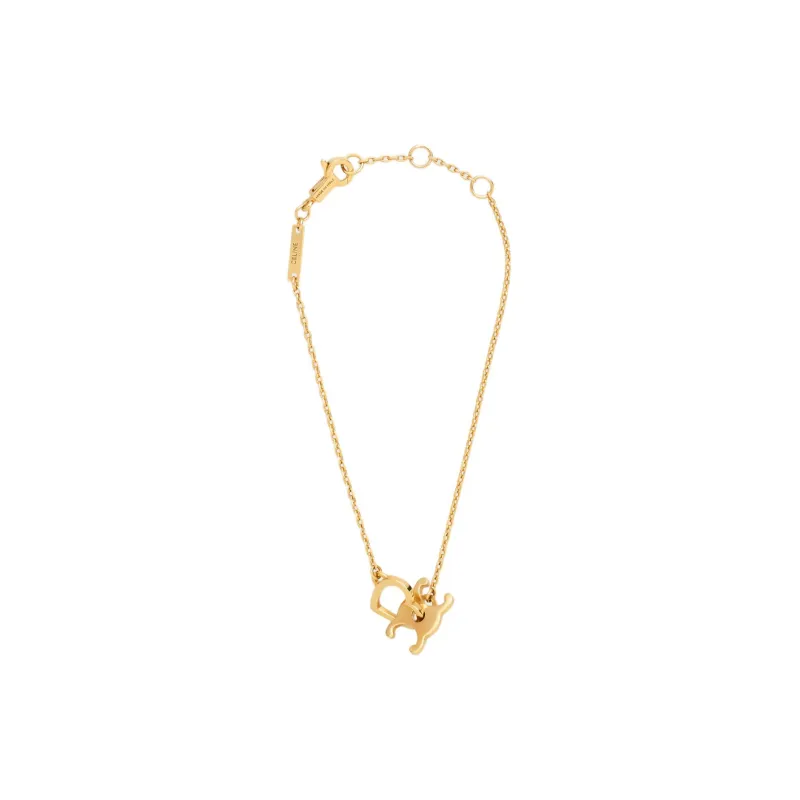 CELINE Brass Bracelets Women's Gold-0